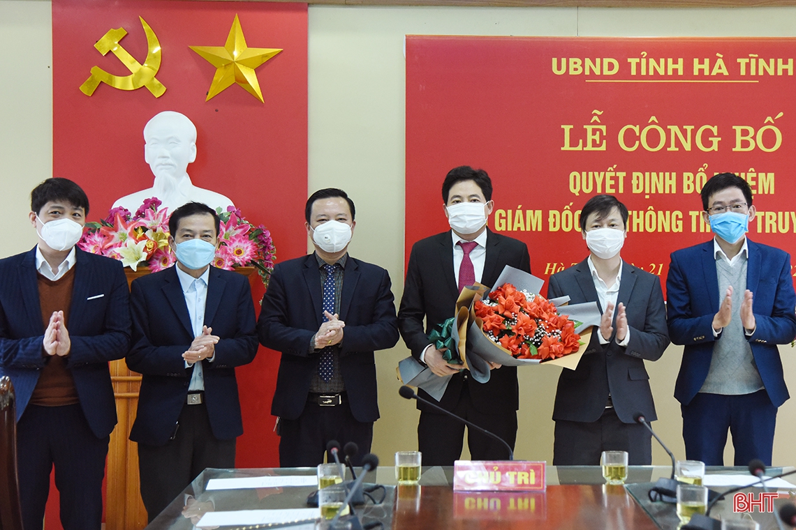 Công bố quyết định bổ nhiệm Phó Giám đốc Sở TT&TT Hà Tĩnh