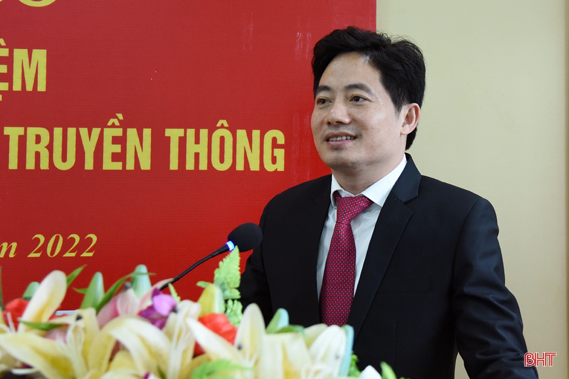 Công bố quyết định bổ nhiệm Phó Giám đốc Sở TT&TT Hà Tĩnh