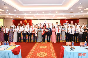 Ông Bùi Khắc Bằng giữ chức Chủ tịch Liên hiệp các Hội Khoa học và Kỹ thuật Hà Tĩnh