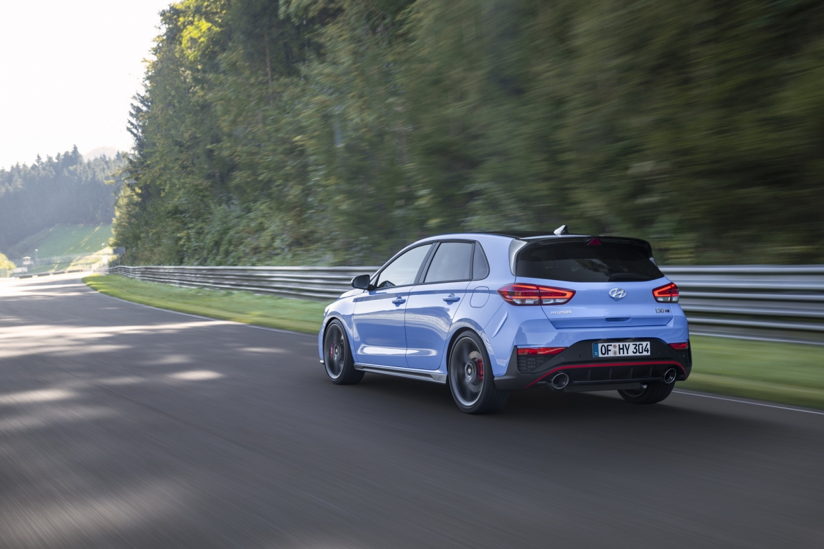 Hyundai tung ra bản nâng cấp cho hatchback hiệu năng cao i30 N