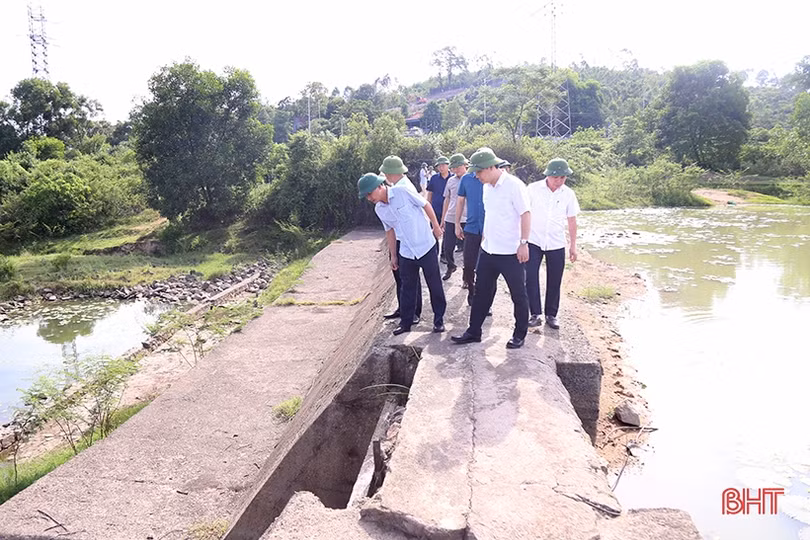 Chủ động ứng phó thiên tai, bảo vệ các vị trí trọng yếu trên tuyến đê La Giang