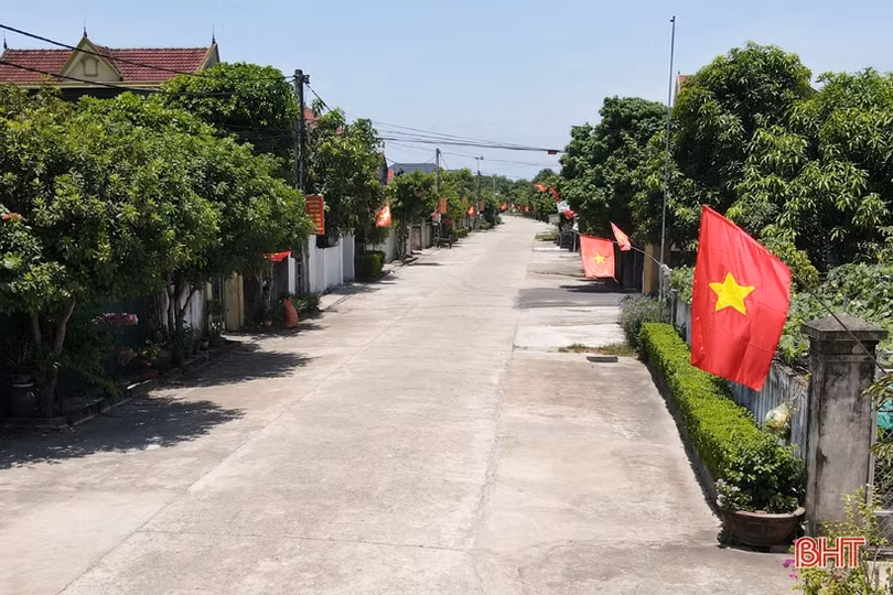 Ngắm “áo mới” khu dân cư mẫu ở thị xã Hồng Lĩnh