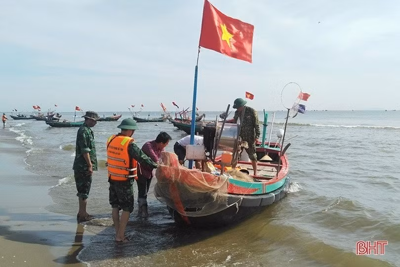 BĐBP Hà Tĩnh đảm bảo an toàn khi thực hiện nhiệm vụ trên biển
