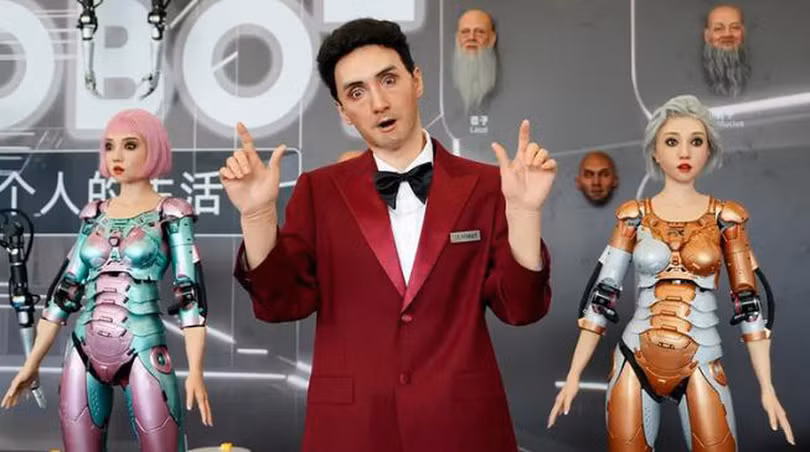 600 robot dự “Thế vận hội robot” Bắc Kinh