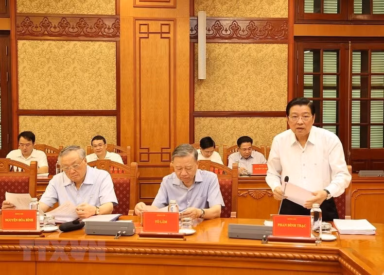 Tổng Bí thư chủ trì họp Ban Chỉ đạo Trung ương về phòng, chống tham nhũng