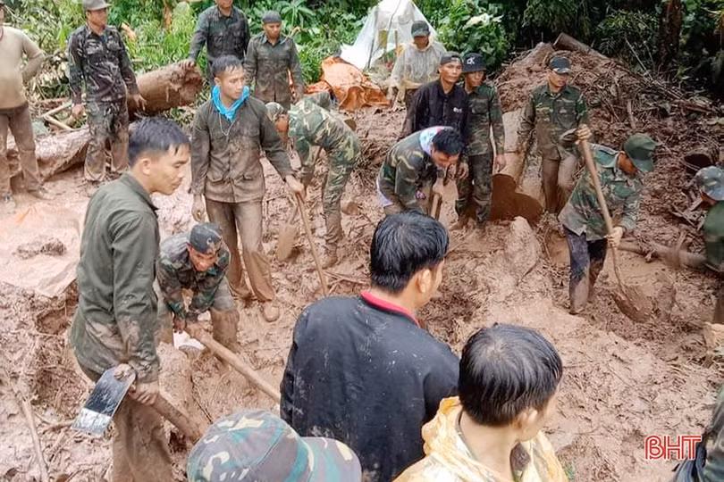 Tìm thấy nạn nhân người Hà Tĩnh bị vùi lấp do sạt lở tại Lào