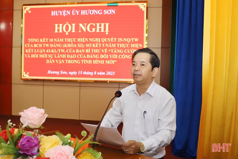 Hương Sơn xây dựng 1.150 mô hình “dân vận khéo”