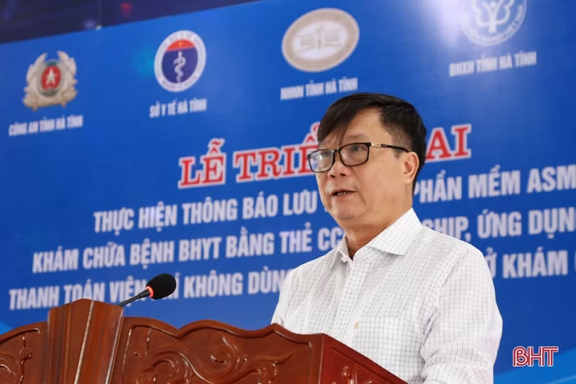 Hà Tĩnh thí điểm thanh toán viện phí không dùng tiền mặt