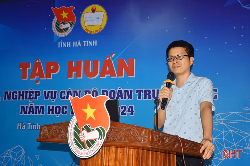Trang bị kỹ năng, nghiệp vụ cho đoàn viên, cán bộ Đoàn trường học