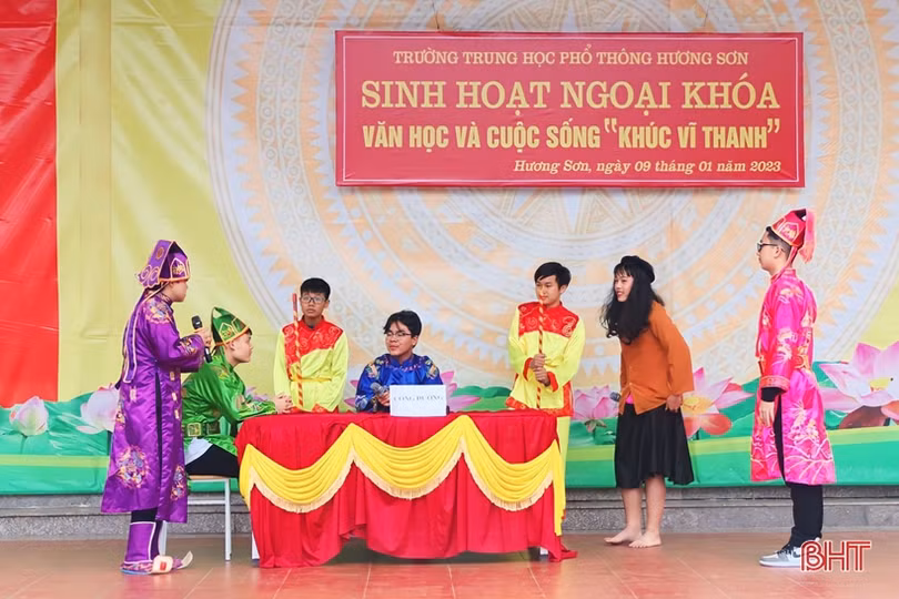 Xây dựng thương hiệu “hai giỏi” ở trường học miền núi Hà Tĩnh