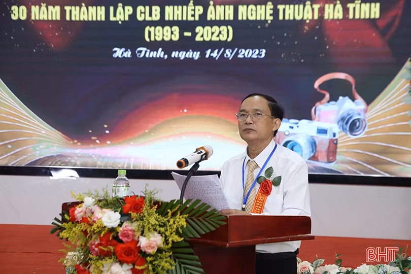 Kỷ niệm 30 năm thành lập Câu lạc bộ Nhiếp ảnh nghệ thuật Hà Tĩnh