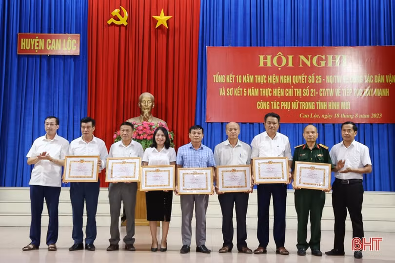 Can Lộc xây dựng gần 1.000 mô hình “dân vận khéo”