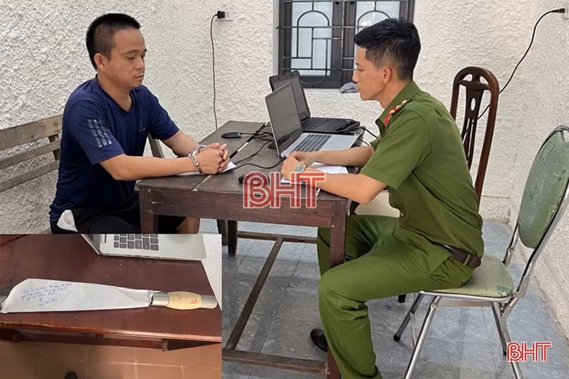 Khởi tố đối tượng chém người ở Nghi Xuân
