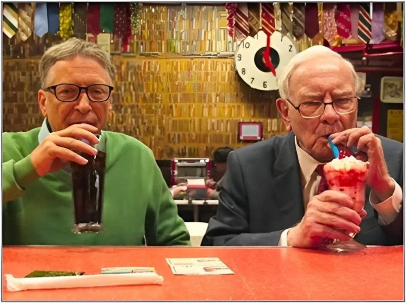 bill-gates-vs-Warren-Buffett 5 người nổi tiếng không dùng iPhone và lý do bất ngờ