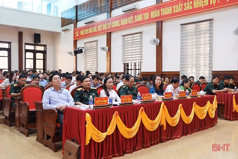 Cẩm Xuyên rút kinh nghiệm trong diễn tập khu vực phòng thủ năm 2023