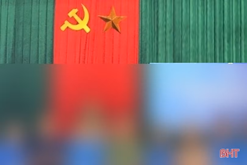 Chấn chỉnh tình trạng sử dụng cờ Đảng sai quy cách