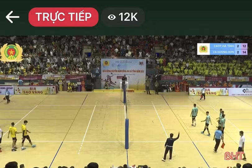 Ấn tượng Giải Bóng chuyền nam Công an Hà Tĩnh