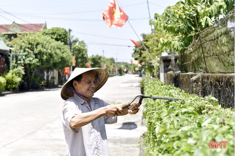 Ngắm “áo mới” khu dân cư mẫu ở thị xã Hồng Lĩnh
