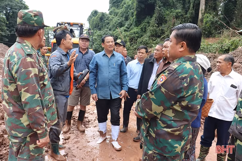 Tìm thấy nạn nhân người Hà Tĩnh bị vùi lấp do sạt lở tại Lào