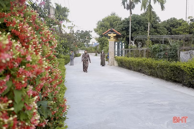 Xây dựng nông thôn mới nâng cao ở xã khó khăn nhất huyện Can Lộc