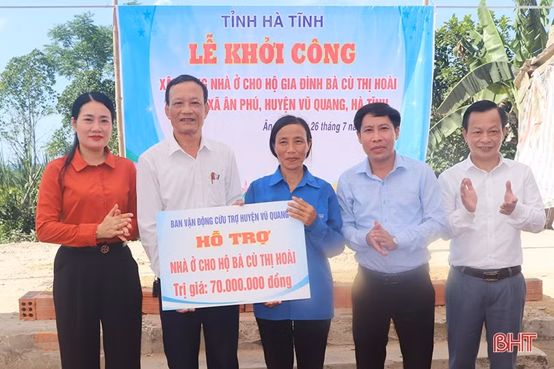 Ấm lòng những ngôi nhà tình nghĩa ở huyện miền núi Vũ Quang