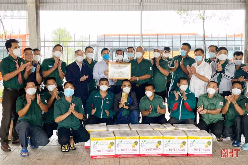 547 học sinh, giáo viên, phụ huynh từ miền Nam về Hà Tĩnh an toàn