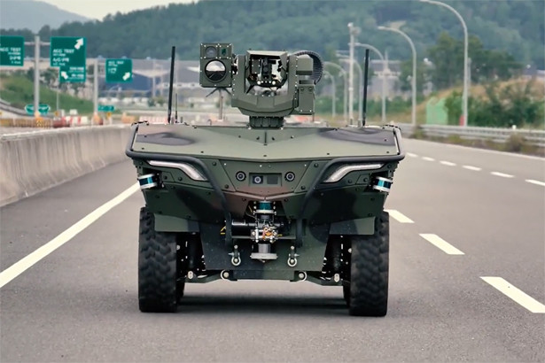 Robot Hàn Quốc nghe súng địch để khóa mục tiêu