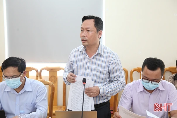 Thạch Hà cần quan tâm, tham mưu tháo gỡ vướng mắc các dự án chậm triển khai