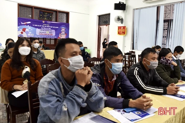 Giới thiệu việc làm cho lao động Hà Tĩnh hồi hương do ảnh hưởng của dịch COVID-19