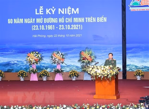 Lễ kỷ niệm 60 năm ngày mở đường Hồ Chí Minh trên biển