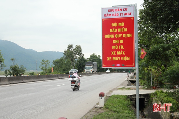 Ra mắt khu dân cư đảm bảo trật tự an toàn giao thông ở Nghi Xuân