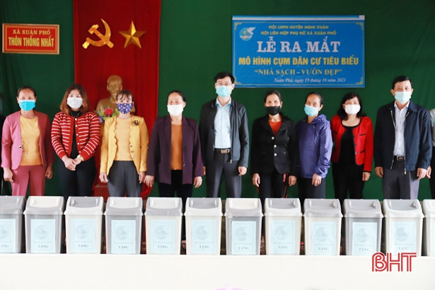 Ra mắt mô hình “nhà sạch - vườn đẹp” đầu tiên ở Nghi Xuân