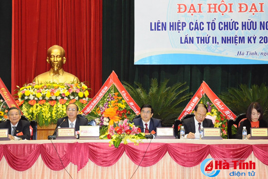 dai hoi lien hiep cac to chuc huu nghi tinh ha tinh nhiem ky 2016 2021