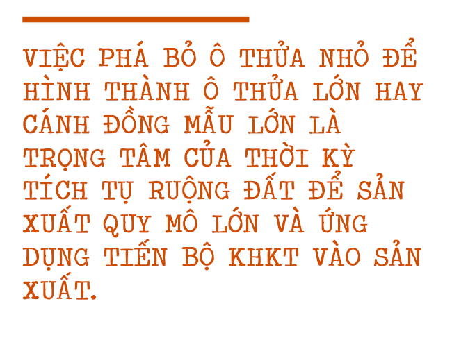 Phá bờ thửa nhỏ hình thành ô thửa lớn - cuộc cách mạng trong nông nghiệp Hà Tĩnh (bài 1): Từ những chủ trương, chính sách đúng, hợp lòng dân
