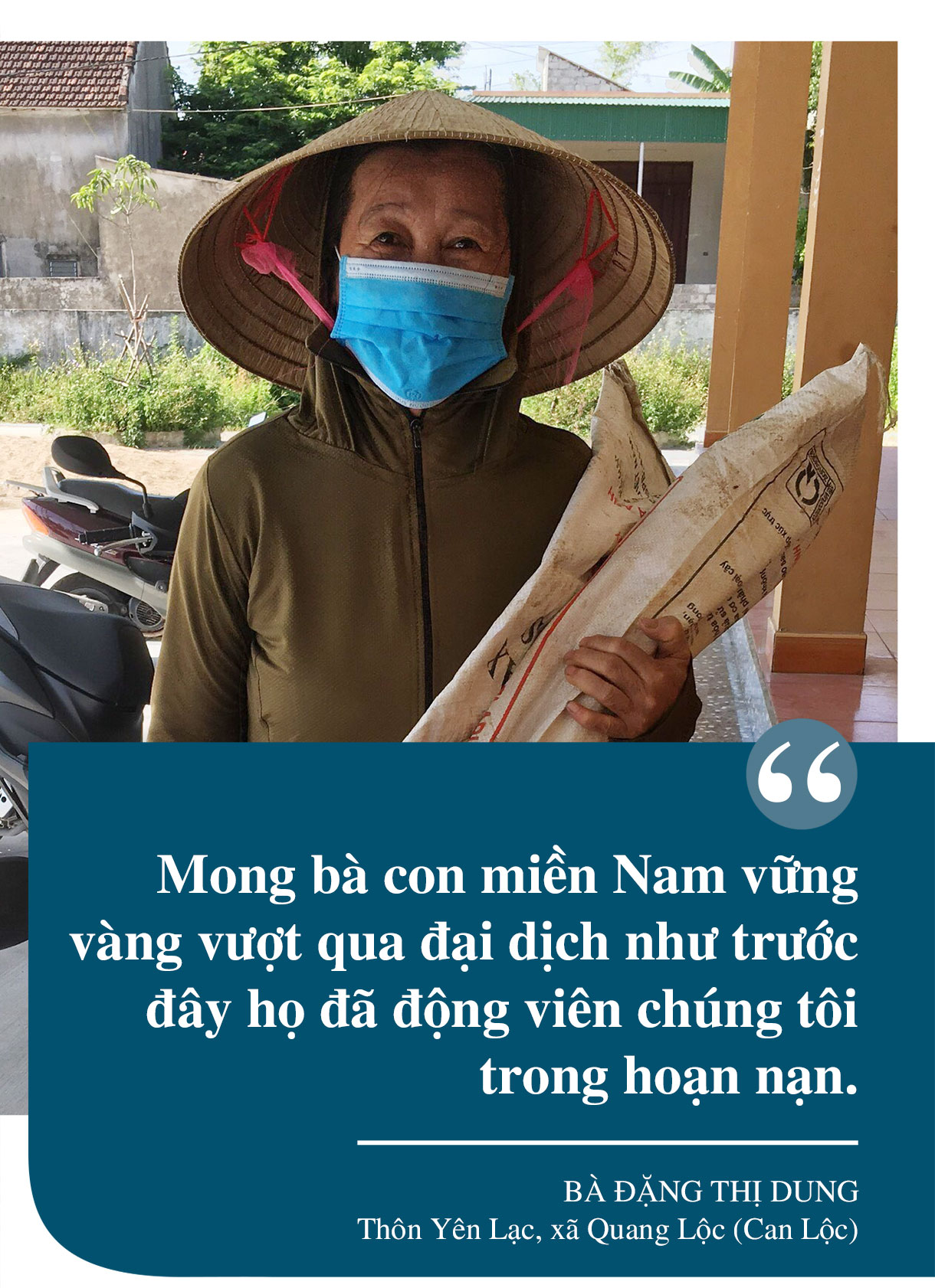 Người Hà Tĩnh đồng lòng, chung sức cùng đồng bào miền Nam phòng, chống dịch