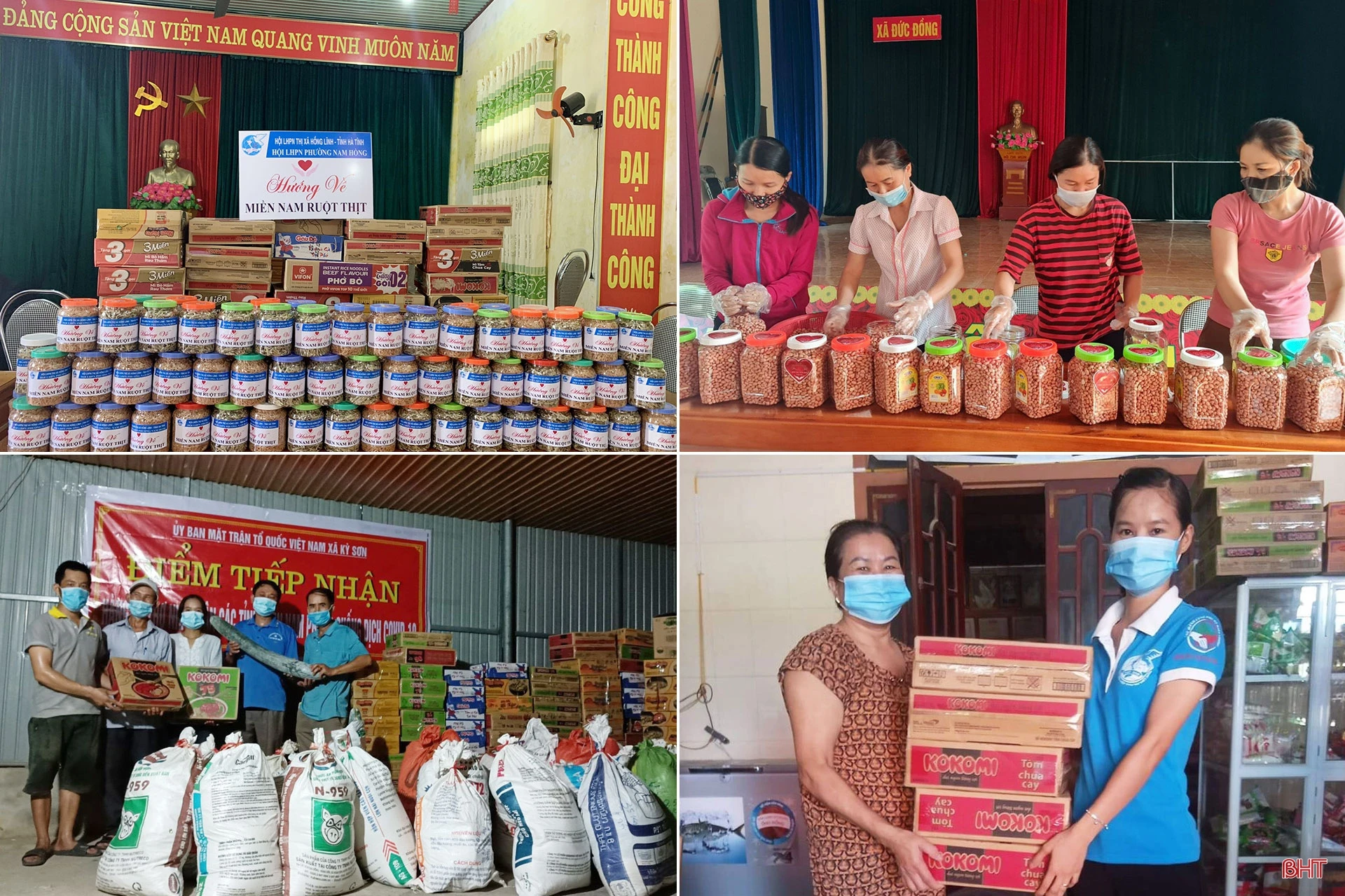 Người Hà Tĩnh đồng lòng, chung sức cùng đồng bào miền Nam phòng, chống dịch