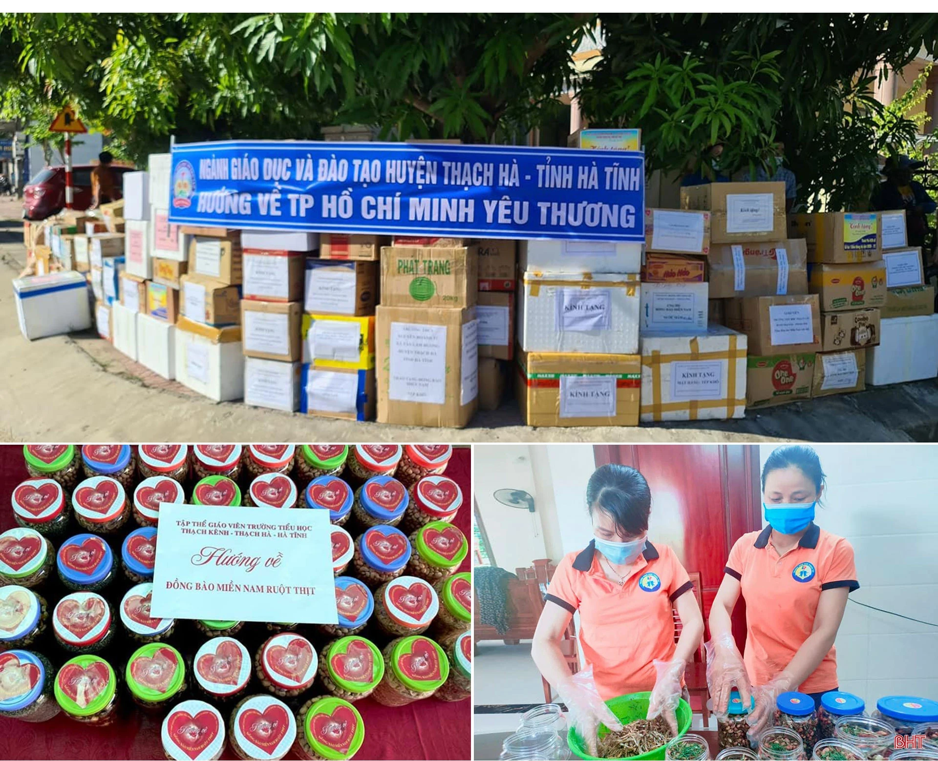 Người Hà Tĩnh đồng lòng, chung sức cùng đồng bào miền Nam phòng, chống dịch