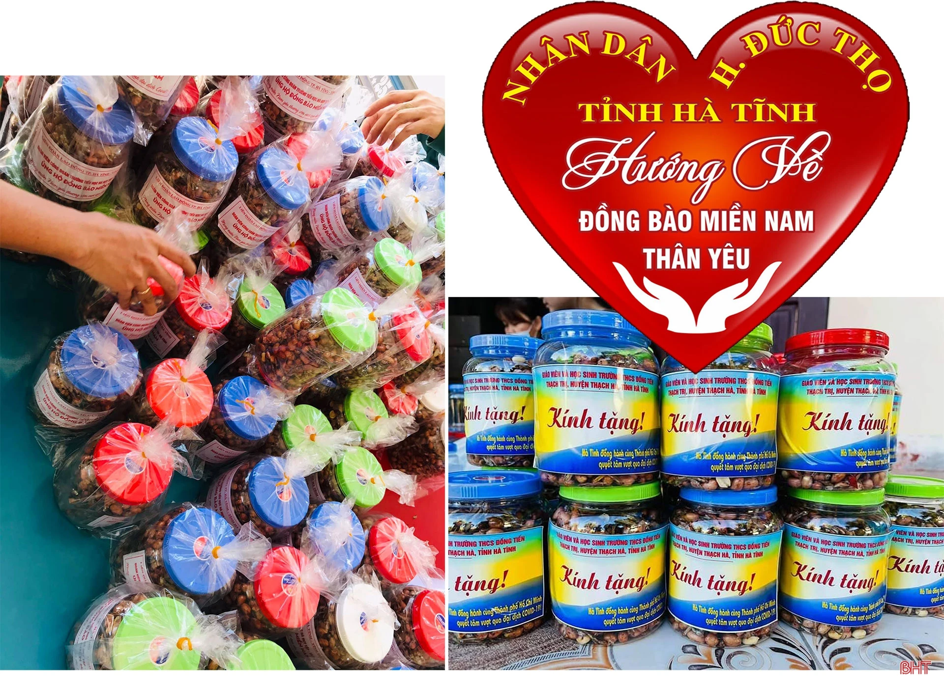 Người Hà Tĩnh đồng lòng, chung sức cùng đồng bào miền Nam phòng, chống dịch