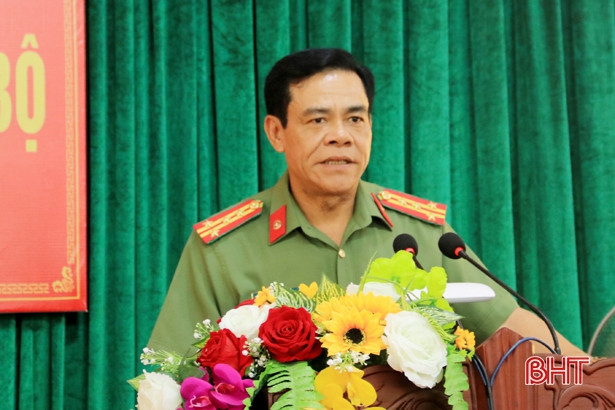 Kỳ Anh cùng lúc có tân Trưởng, Phó Công an thị xã