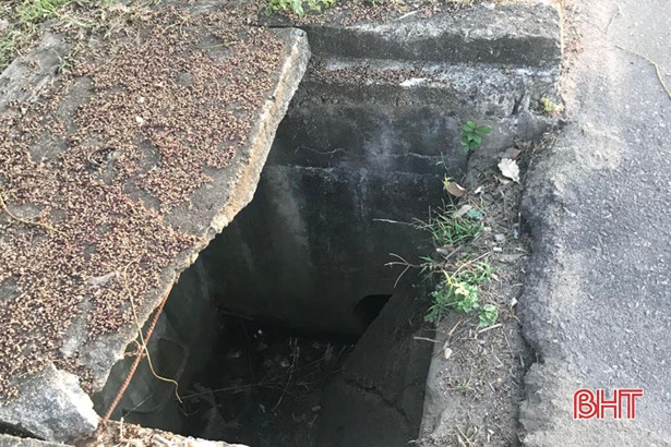 Hàng chục “hố tử thần” trong khu dân cư bậc nhất ở thị xã phía Nam Hà Tĩnh