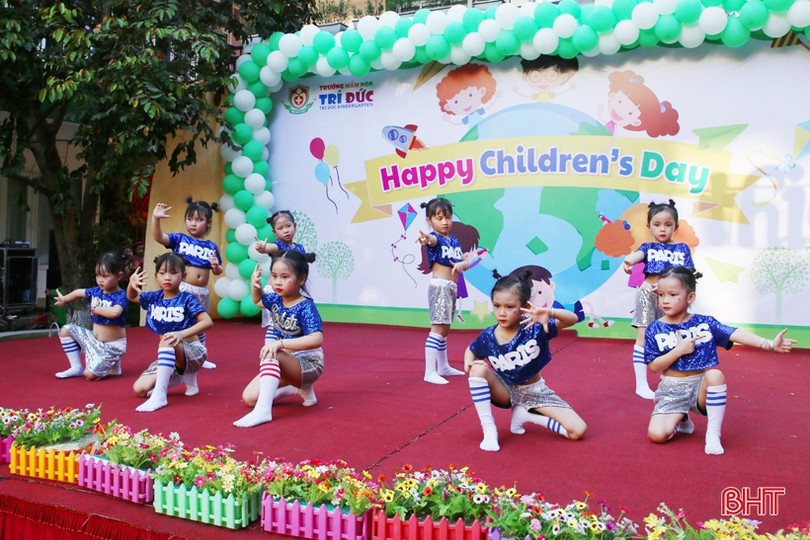 Tết Thiếu nhi vui tươi và ý nghĩa của các bé Mầm non Trí Đức