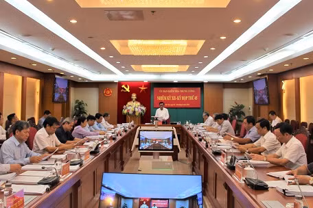 Thông cáo báo chí kỳ họp 45 của Ủy ban Kiểm tra Trung ương