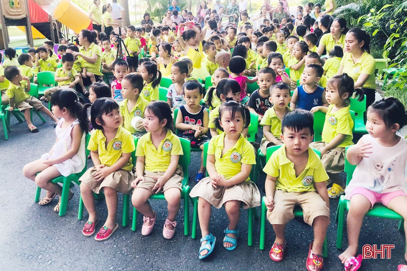 Tết Thiếu nhi vui tươi và ý nghĩa của các bé Mầm non Trí Đức