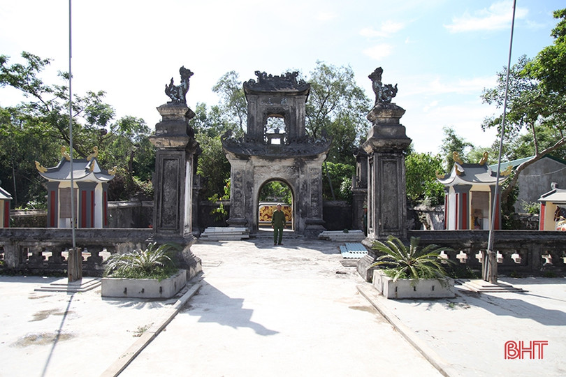 Di tích 700 năm tuổi ở Hà Tĩnh xuống cấp