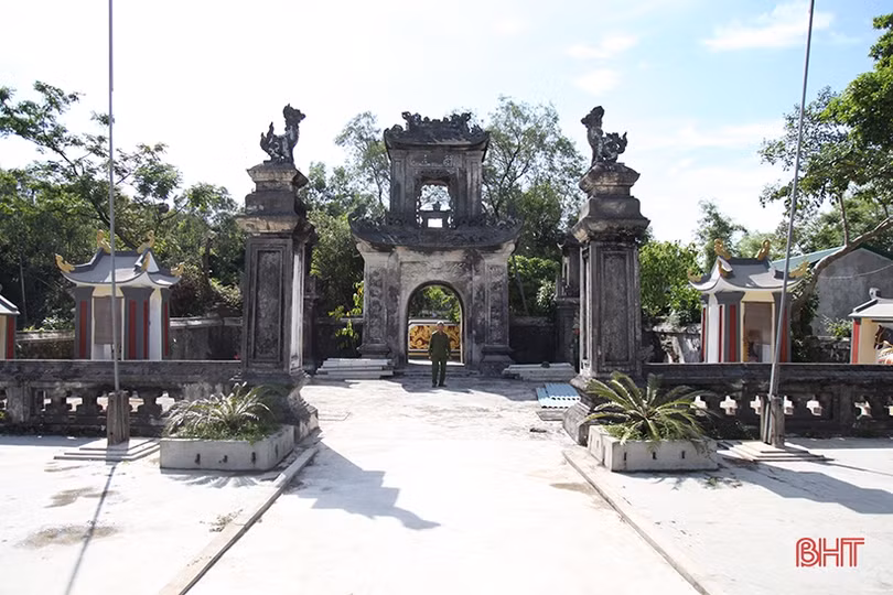 Di tích 700 năm tuổi ở Hà Tĩnh xuống cấp