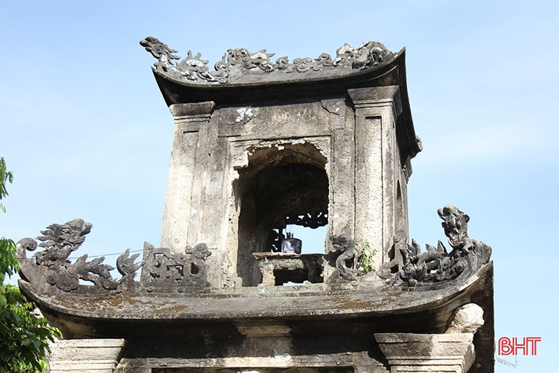 Di tích 700 năm tuổi ở Hà Tĩnh xuống cấp