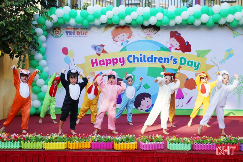 Tết Thiếu nhi vui tươi và ý nghĩa của các bé Mầm non Trí Đức
