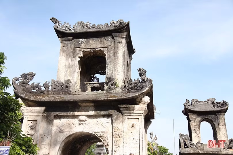 Di tích 700 năm tuổi ở Hà Tĩnh xuống cấp