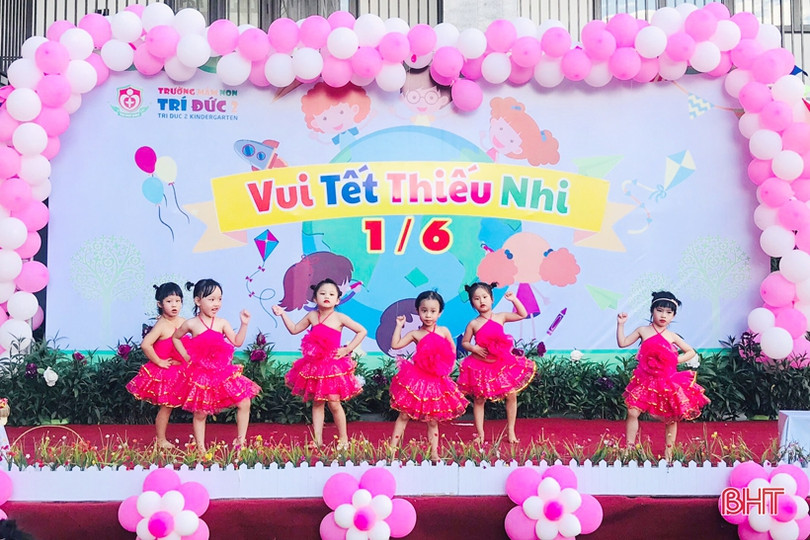 Tết Thiếu nhi vui tươi và ý nghĩa của các bé Mầm non Trí Đức