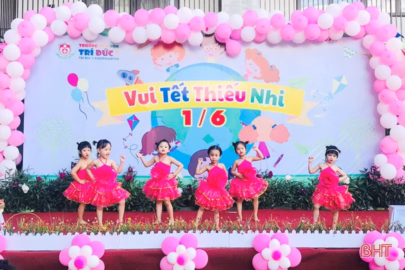 Tết Thiếu nhi vui tươi và ý nghĩa của các bé Mầm non Trí Đức